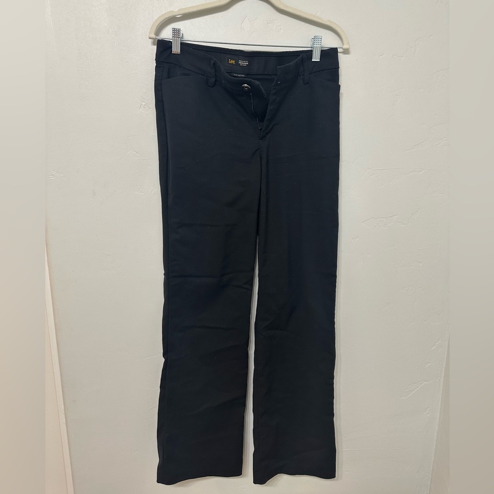 Lee Business Casual Pants Black Size 26 Straight Fit